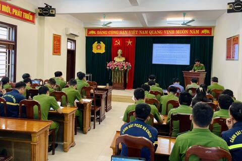 Hội nghị rút kinh nghiệm toàn diện vụ cháy số 08 Nguyễn Văn Huyên