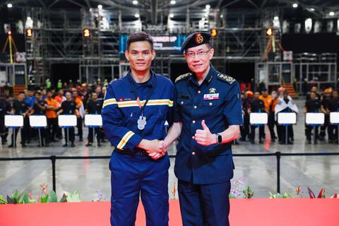 Cán bộ Công an tỉnh Thanh Hóa xuất sắc dành Á Quân nội dung thi “Braveheart” tại Hội thi lính chữa cháy và nhân viên cấp cứu toàn cầu SGFPC 2025