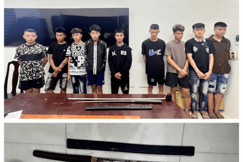Công an phường Tĩnh Gia khẩn trương, điều tra, làm rõ, xử lý các đối tượng gây rối trật tự công cộng