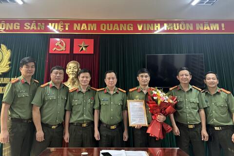 Ủy ban Kiểm tra Đảng ủy Công an tỉnh tổ chức hội nghị lần thứ 12 thực hiện nhiều nội dung quan trọng